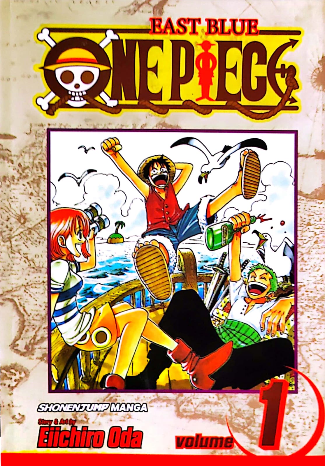 East Blue Volume 1 Set By Eiichiro Oda