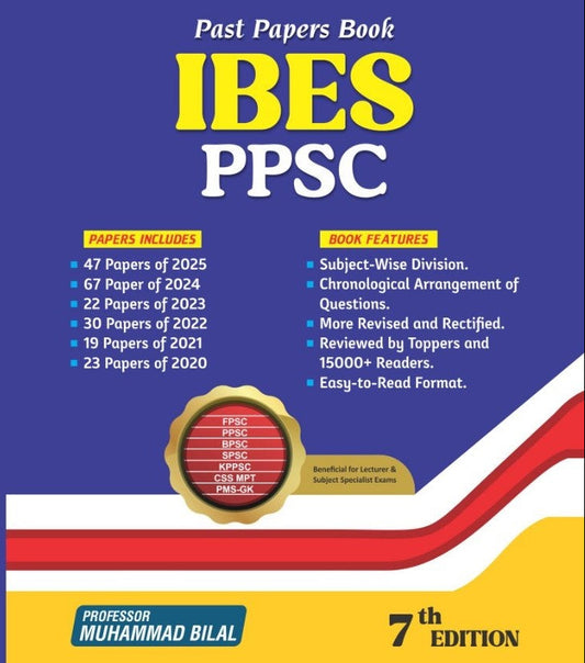 IBES Past Paper Book PPSC 7thd Edition