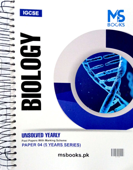 IGCSE Biology Unsolved Yearly Paper 4