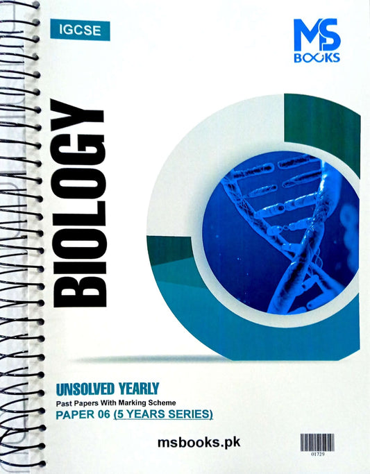 IGCSE Biology Unsolved Yearly Paper 6