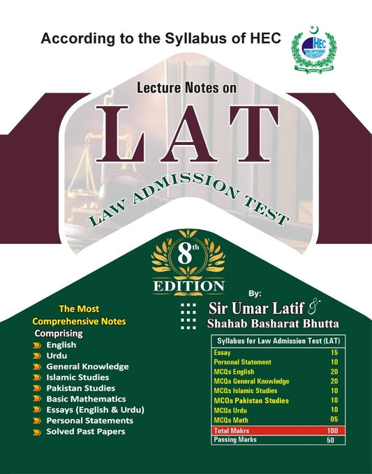 Lectures Notes On LAT By Sir Umar Latif