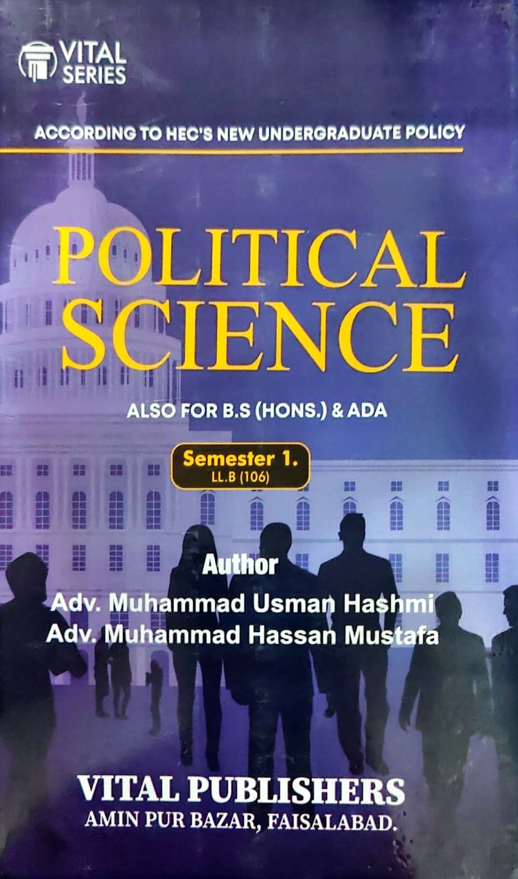 Political Science Semster 1 By Adv Muhammad Usman Hashmi