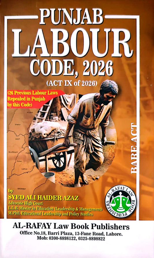 Punjab Labour Code 2026 By Syed Ali Haider Azaz