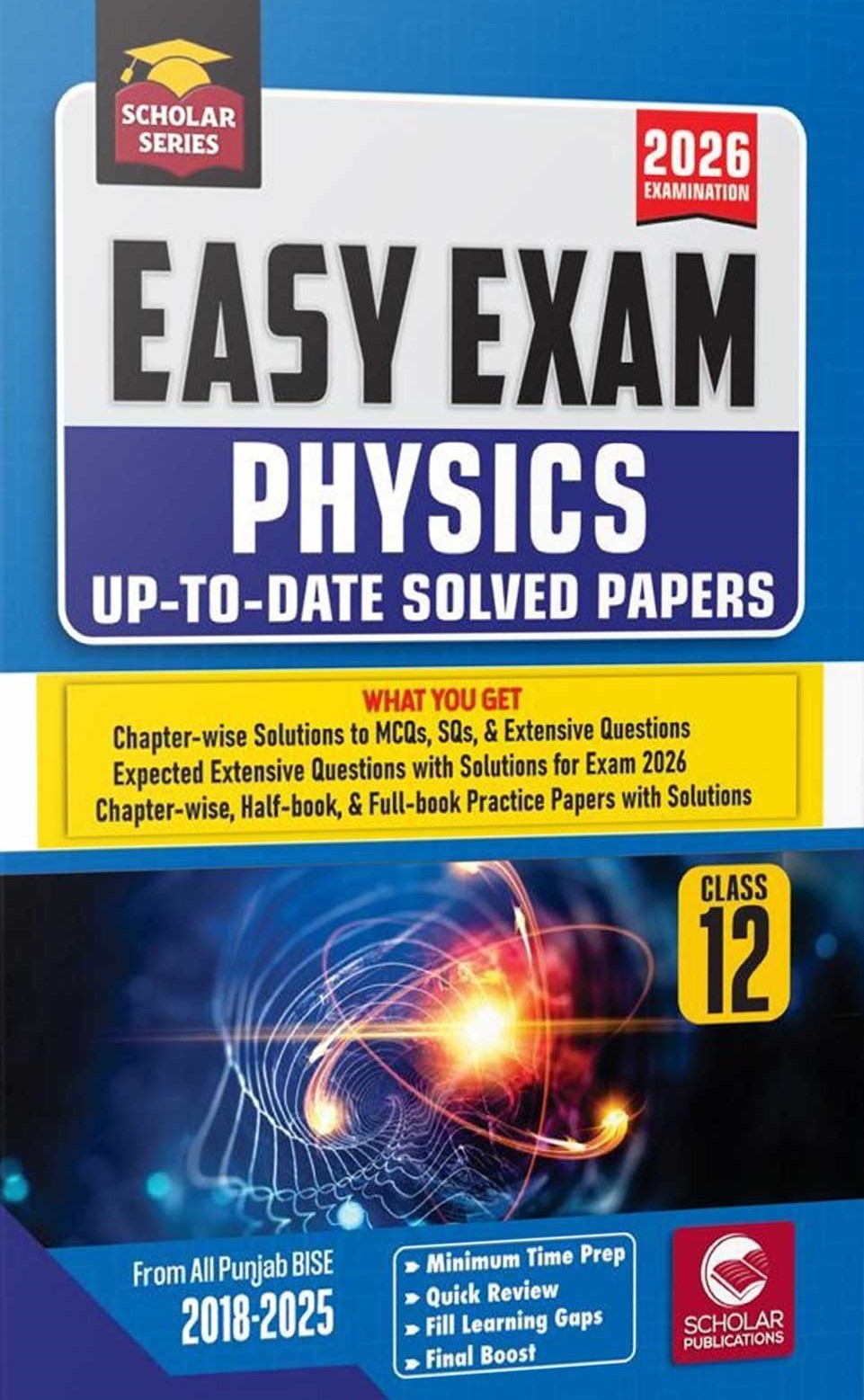Scholar Series Easy Exam Physics Up To Date Solved Papers 12