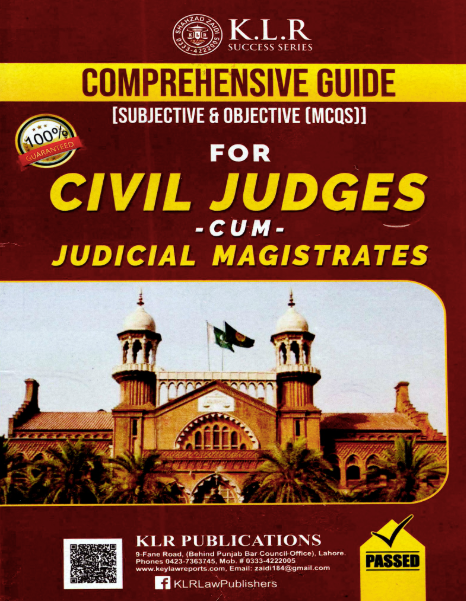 Civil Judge-cum-Judicial Magistrate Guide