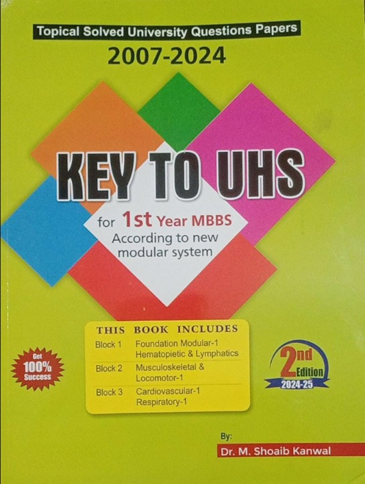 Key to UHS for 1st Year MBBS