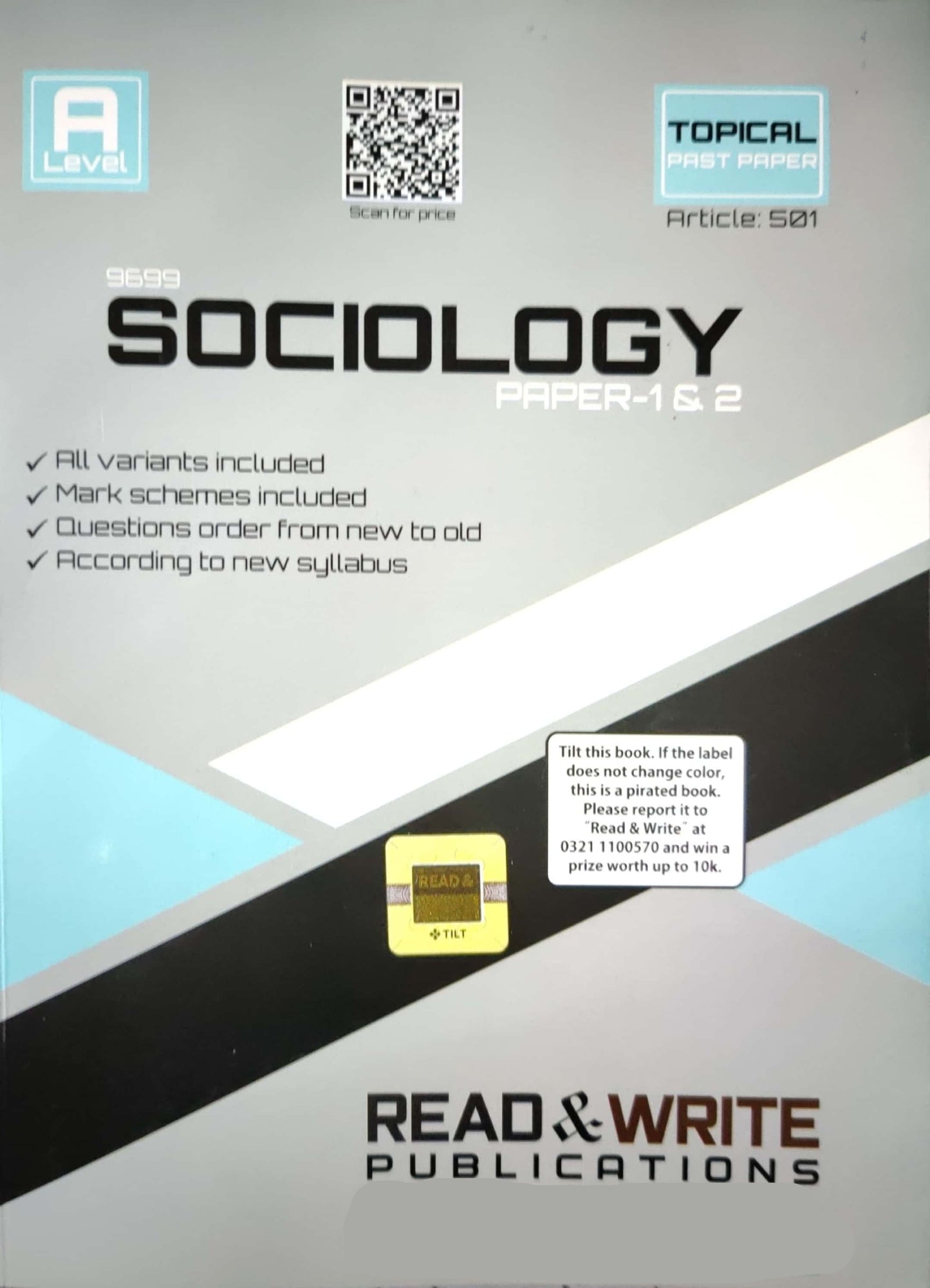 Sociology A Level Paper 1 2 Topical Past Paper by Muhammad Shafique