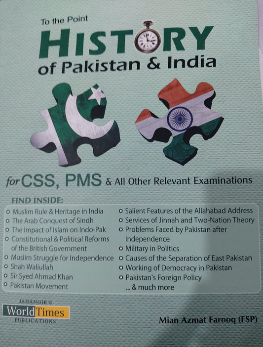 To The Point History Of Pakistan And India