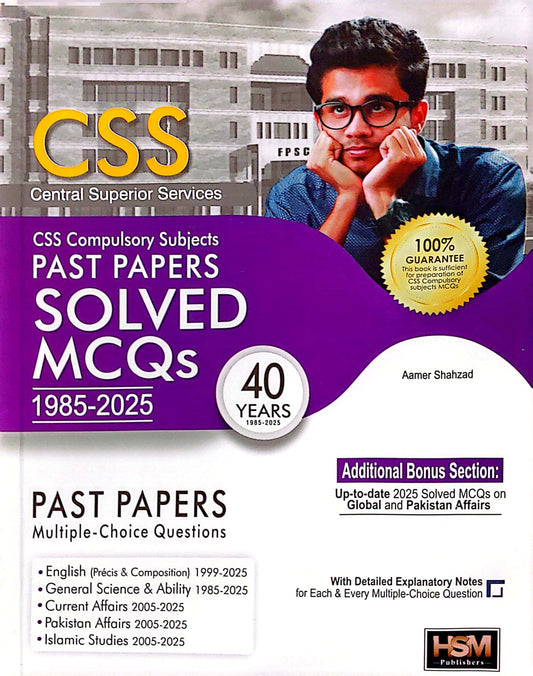 HSM Css Compulsory Subjects Solved Mcqs 1985-2025