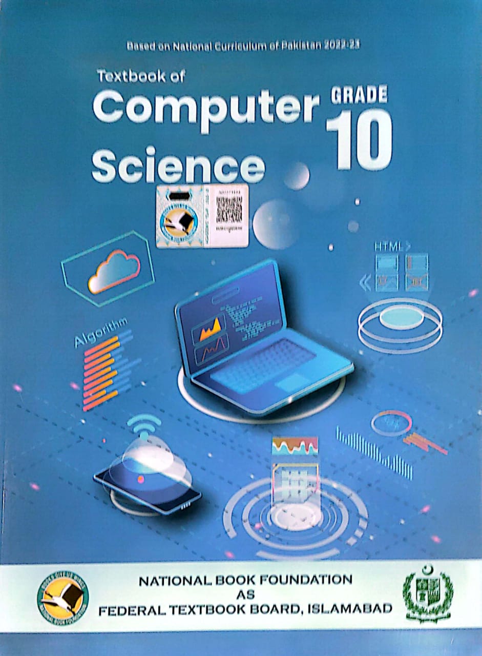 Computer Science Textbook - Ilmi Book House 10th Federal Board