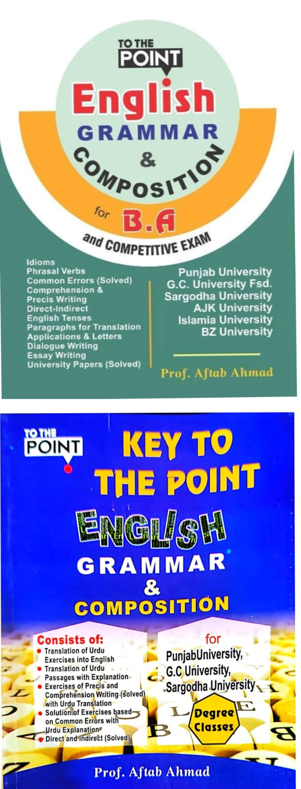 To The Point English Grammar & Composition – Ilmi Book House