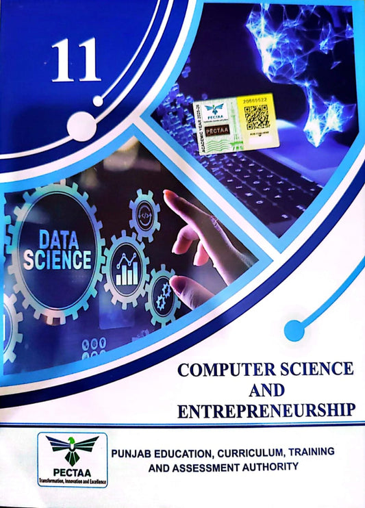 Text Book of Computer science and entrepreneurship 11