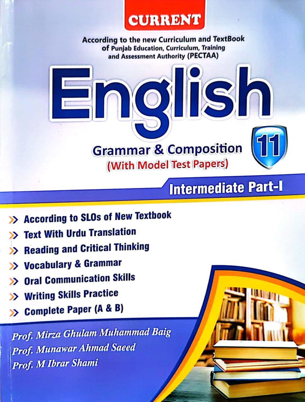 Current English Grammar & Composition with model test papers 11