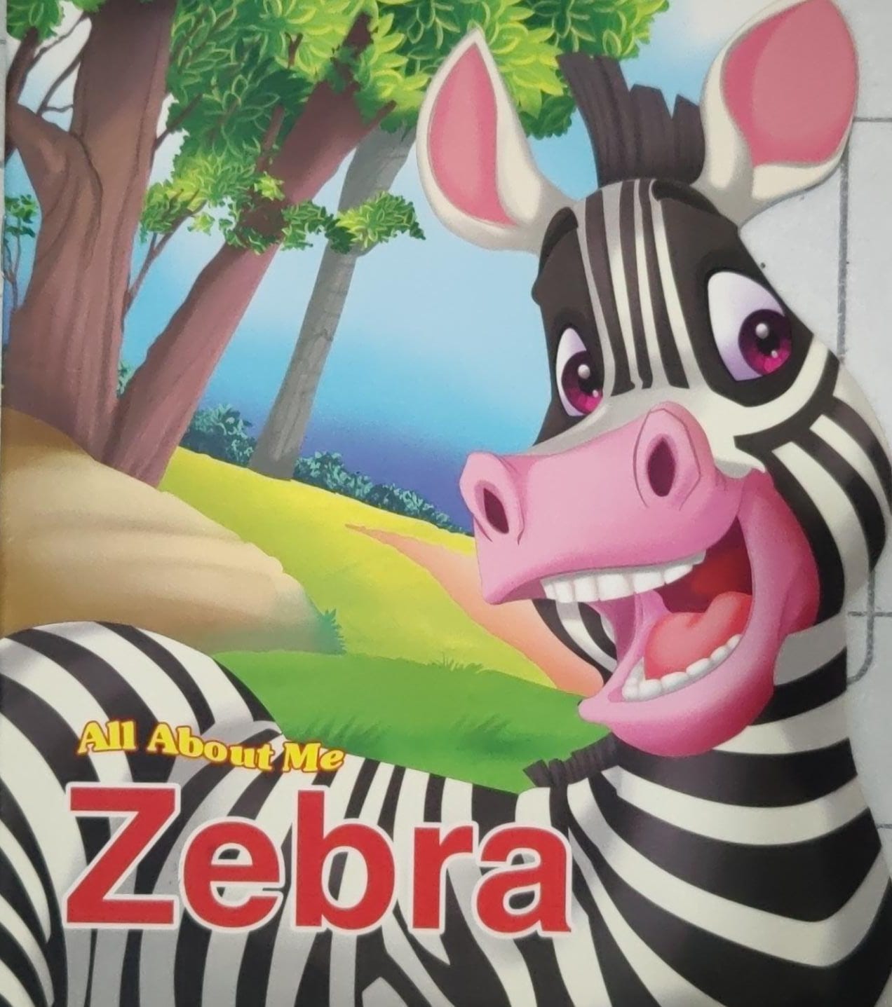 All About Me Zebra