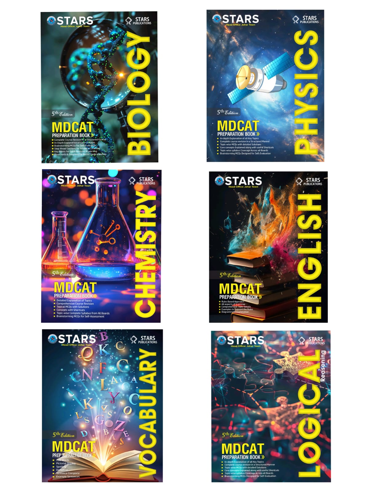 Stars Mdcat Practice And Preparation Books 5th Edition