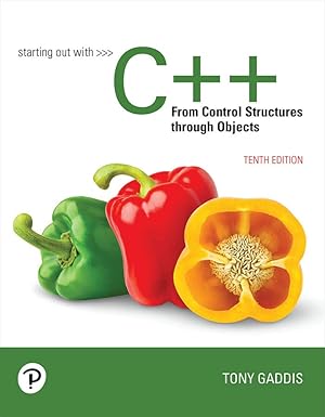 C++ From Control Structures Through Objects