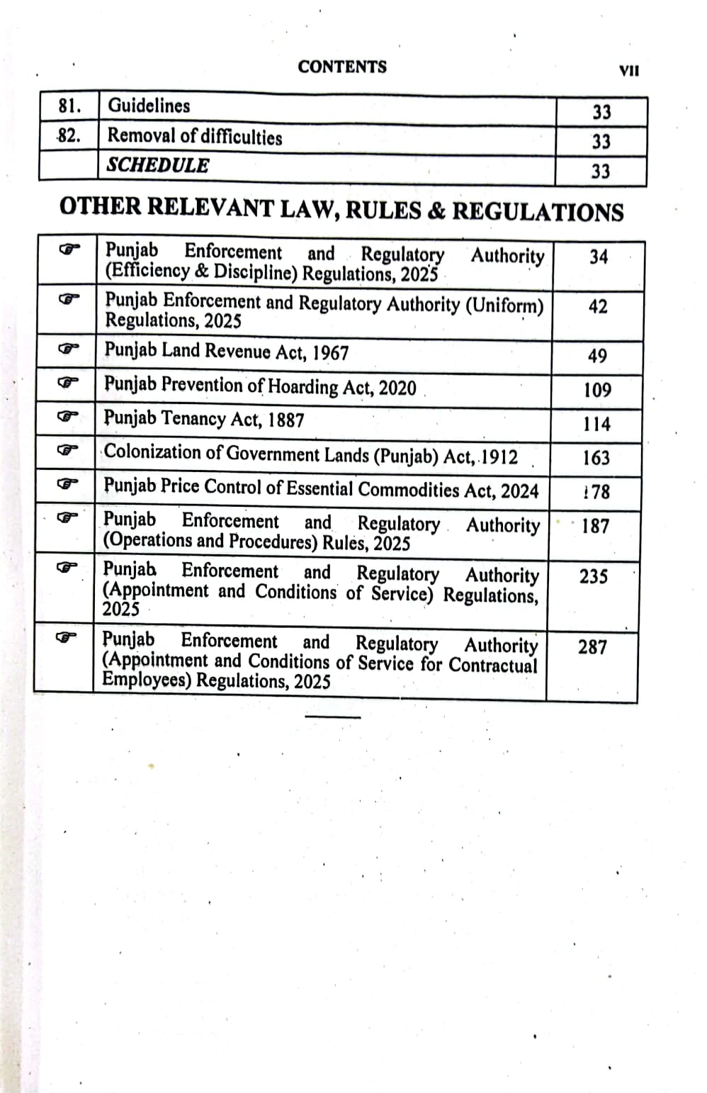 Pera Laws Act No.XI 2024