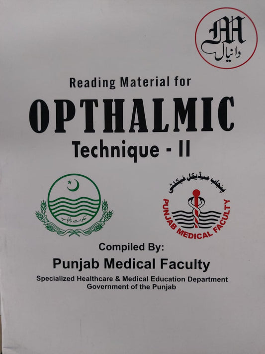 Reading Material for Opthalmic Technique - II