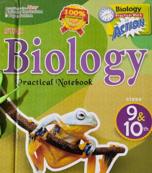 Star Biology Practical Notebook Class 9 & 10