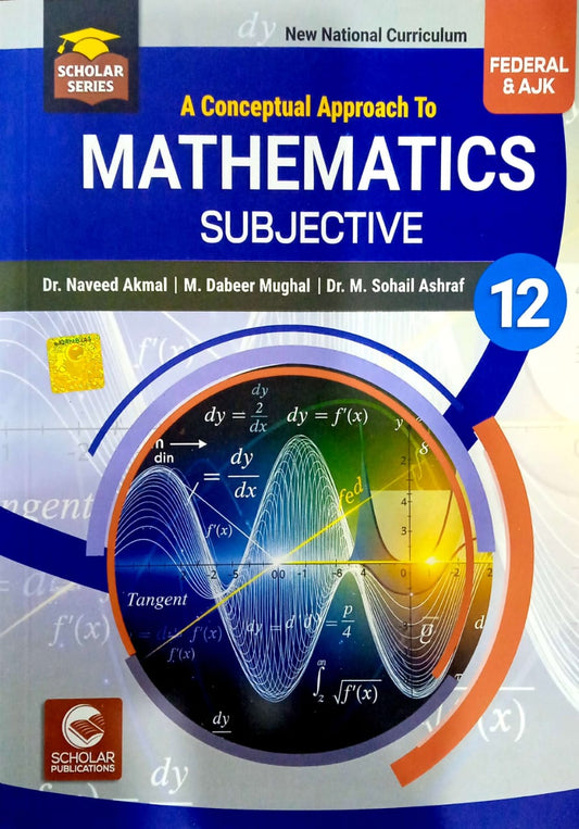 A Conceptual Approach To Mathematics Subjective 12