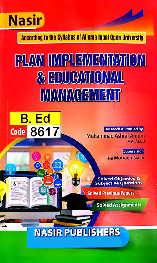 Plan Implementation And Educational Managment Code:8617