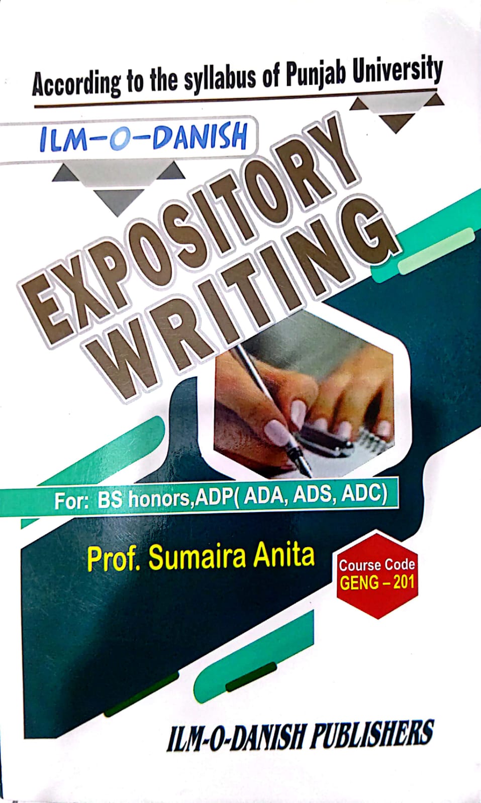 A Textbook of Expository Writing ADP BS